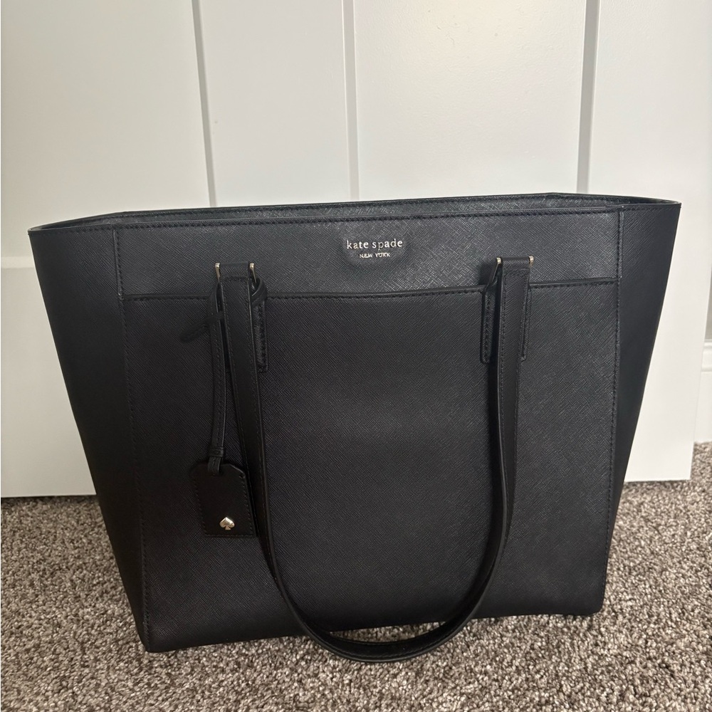 Kate Spade Black Laptop Tote Bag